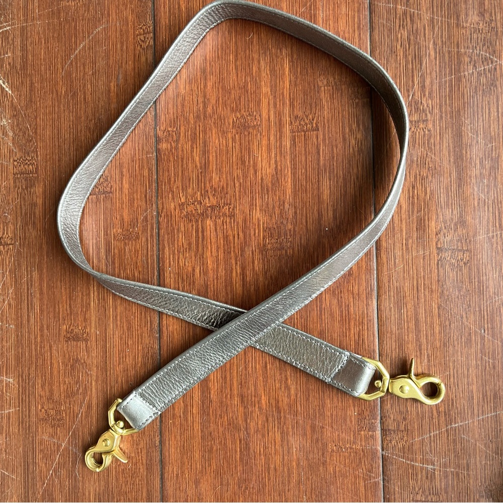 Clare V silver messenger bag - Picture 5 of 15